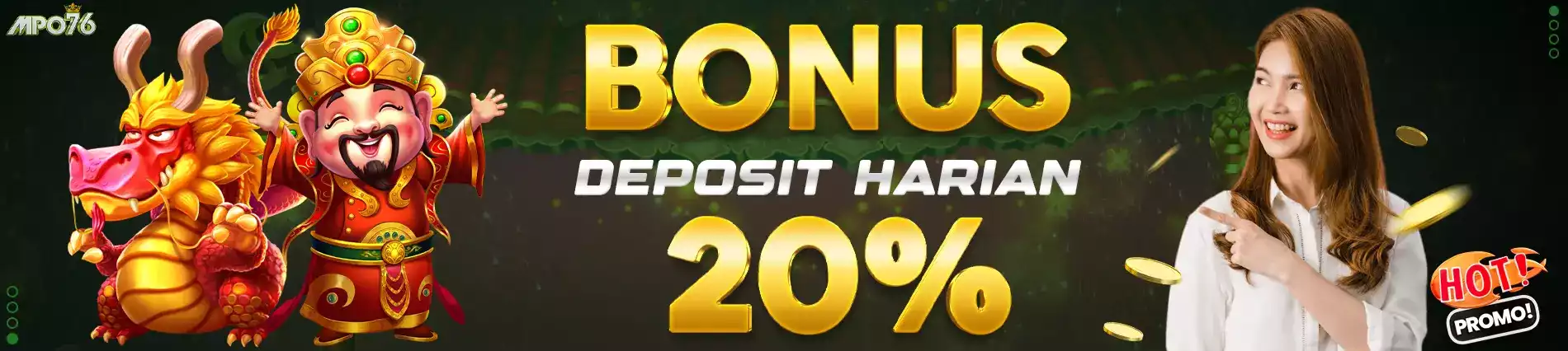 slot deposit harian